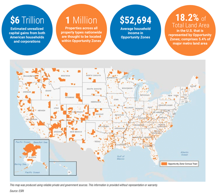 United States Opportunity Zone Map